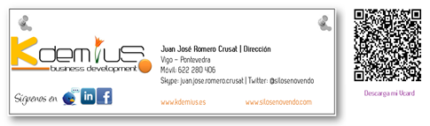 firma kdemius con QR firma kdemius con QR