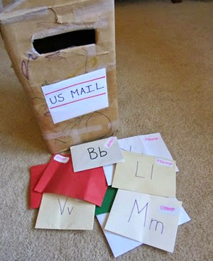 Alphabet Mail from No Time for Flash Cards Alphabet Mail from No Time for Flash Cards