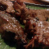 A (slightly blurry) closeup shot of the Spare Ribs at Gardena Fresca Garden Pond & Grill