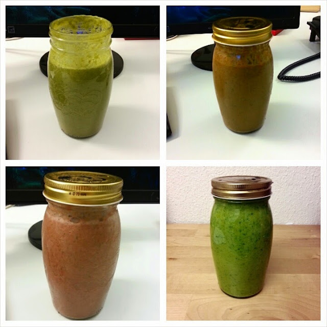 Meine Frühstück Smoothies