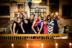 The girls snapped a photo together before night's end. The girls snapped a photo together before night's end.