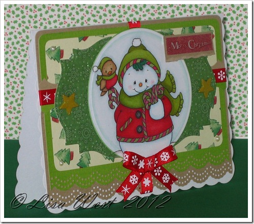 CD Snowman Candy Cane Bouquet (1)