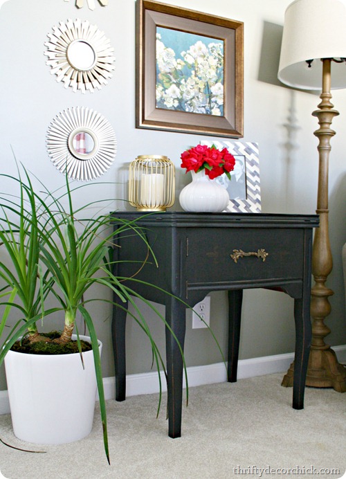 bedroom nook with chair