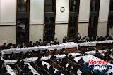 Yartzheit Tish For Stamar Rebbe Held In Satmar Beis Medrash Of Monsey (Photos by Moshe Lichtenstein) - IMG_5458.JPG