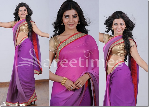 Samantha_Violet_Designer_Georgette_Saree