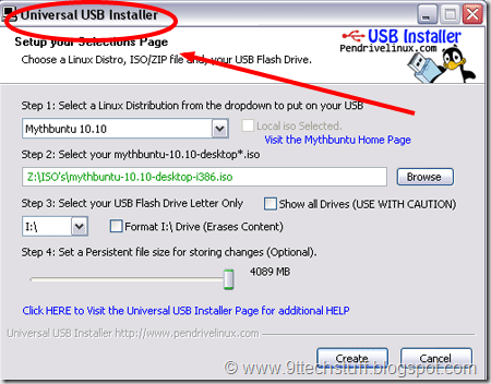 Universal USB Installer –