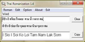 thai romanization