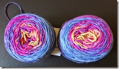 Knit Circus - Greatest of Ease - tropical sunset