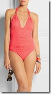 Melissa Odabash Ruched Coral Swimsuit Melissa Odabash Ruched Coral Swimsuit