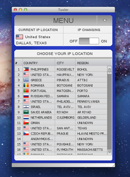 Hide IP with Tuxler Proxy
