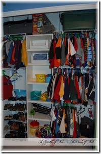 Closet Organization with toys {A Sprinkle of This . . . . A Dash of That} Closet Organization with toys {A Sprinkle of This . . . . A Dash of That}