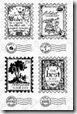 ScrapEmporium-Birthday Postage Stamps-WhimsyStamps-10221 ScrapEmporium-Birthday Postage Stamps-WhimsyStamps-10221