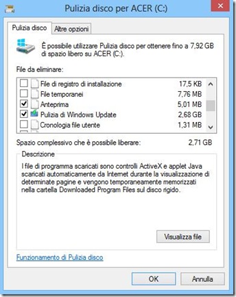 Pulizia di Windows Update