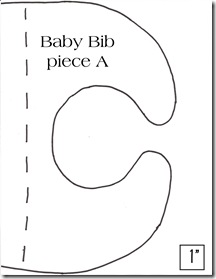 Baby Bib piece A copy