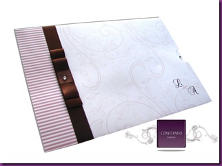 Convite Bodas de Ouro, Bodas de Prata, Bodas, convite, convites, convite de casamento, convites de casamento, convites especiais, convite artesanal, convite diferente, casamento, novidades para casamento, wedding invitation, convite marrom e rosa, convite rosa e marrom
