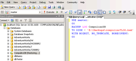 SQLBACKUP1 SQLBACKUP1