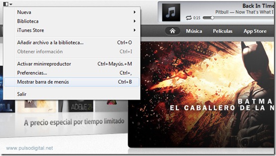 Sincronizar en iTunes 11 Sincronizar en iTunes 11