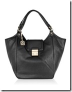 DKNY Black Leather Tote