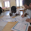 Vorbereiten der Teilnahmeurkunden Lehrerworkshop.JPG