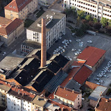 Prva elektrarna v Ljubljani.