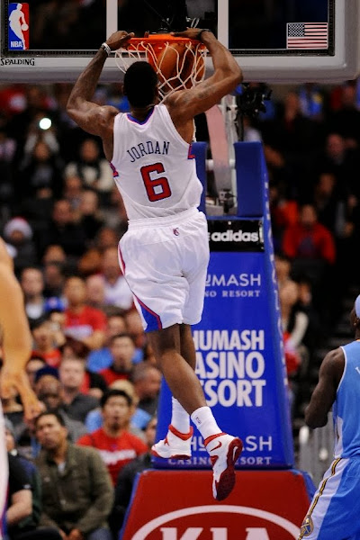 Wearing Brons DeAndre Jordan Back to Nike with SOLDIER 7 x5