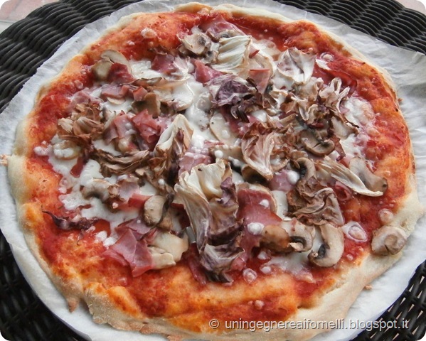 pizza forno casa elettrico croccante scioglievole pizzeria morbida