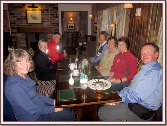 Backpackers in the Egerton Arms