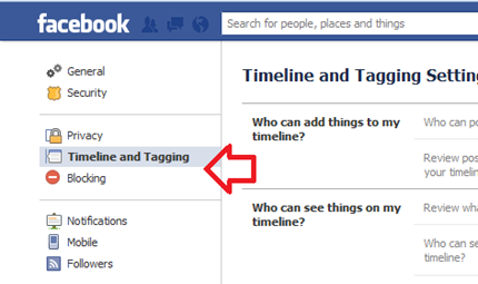 ตั้งค่าตรวจสอบการ Tag ใน facebook ตั้งค่าตรวจสอบการ Tag ใน facebook
