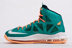 Gallery: Nike LeBron X Miami Setting or Dolphins if you Like nike lebron 10 gr miami dolphins 5 02 Gallery: Nike LeBron X Miami Setting or Dolphins if you Like