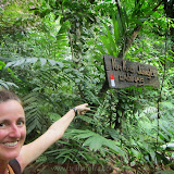 Primeiro sinal de nosso alojamento na selva - faltam 800 metros em uma cota de 120 metros pelo meio da selva - Praia de Golfito - Costa Rica