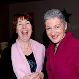 having a laugh - Peggy Hession and Maura Mc Moreland