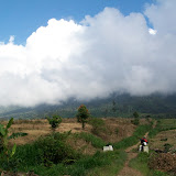 Clouds on the approach to Mount Masurai (Arfansah, February 2010)