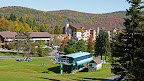 Mardi Gras chairlift, the Main Chalet, and The Tamarack Club Mardi Gras chairlift, the Main Chalet, and The Tamarack Club