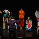 Performance Troupe in Rehearsal