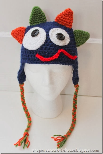 Crochet Toddler Monster Hat Pattern Crochet Toddler Monster Hat Pattern
