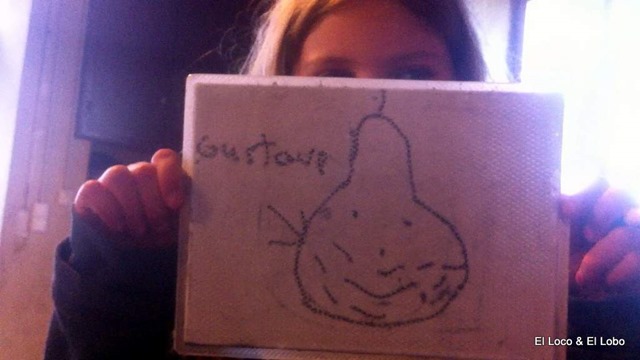 Lucy draws Gustav Lucy draws Gustav
