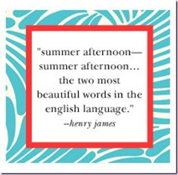 summer afternoon summer afternoon