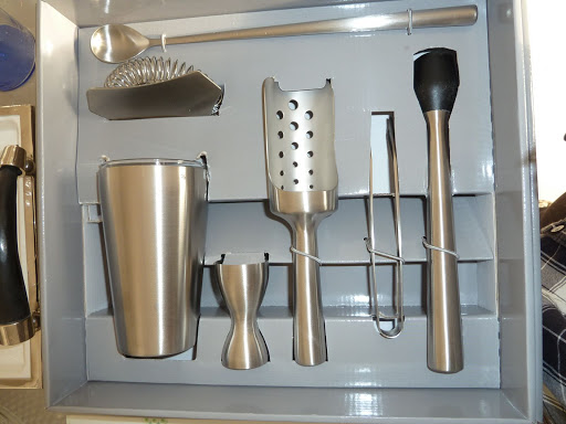 WMF's seven-piece bar set has a beautiful matte finish (allmodern.com).