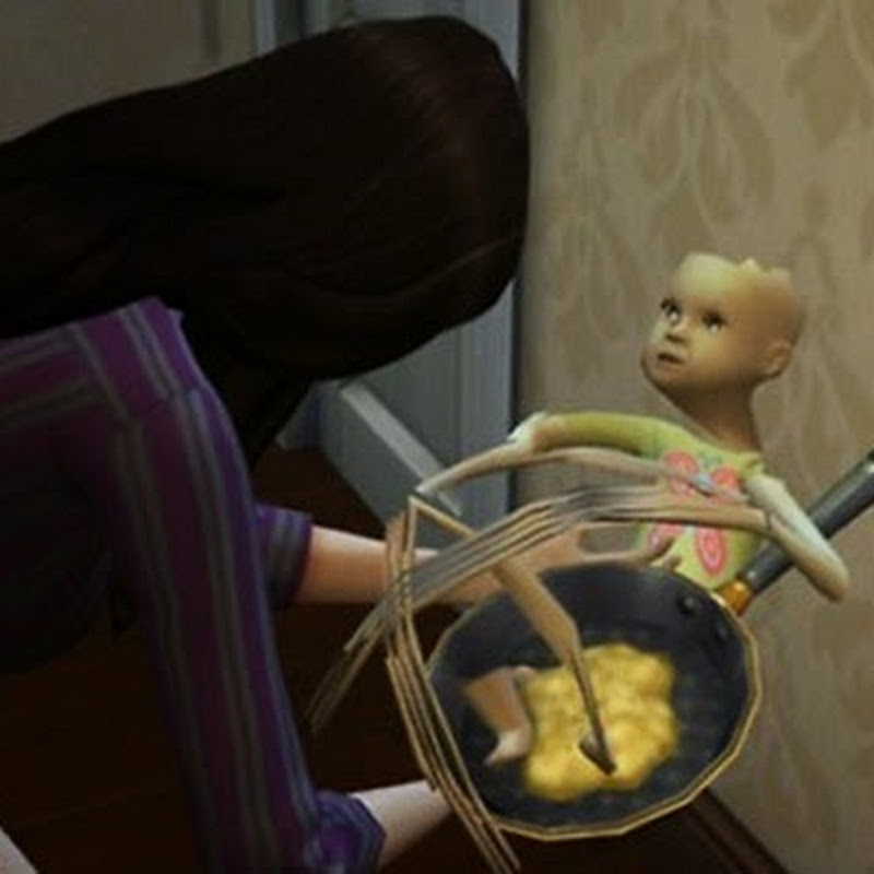 Oh gut, in The Sims 4 gibt es Dämonenbabys