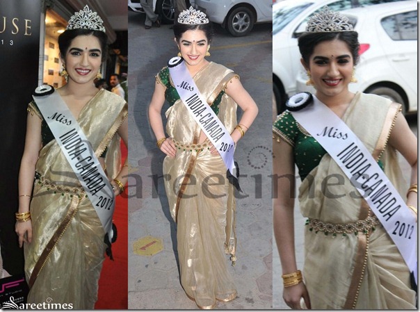 Miss_India-Canada_Mallika_Kapur_Saree