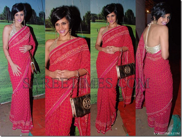 Mandira_Bedi_Red_Saree