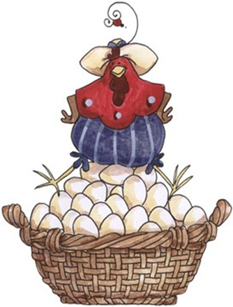 imagem de coupage clipart Chicken on Basket-733925_thumb[1]
