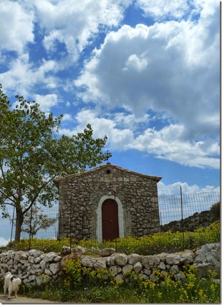 Agios Donatos church in Egklouvi, Lefkada