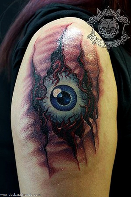 tatuagens ilusoes de otica optica ilusion tatoo desbaratinando  (22)