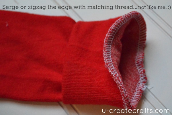 Baby Leg Warmers Tutorial 7