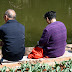 Cuihu Lake : couple âgé