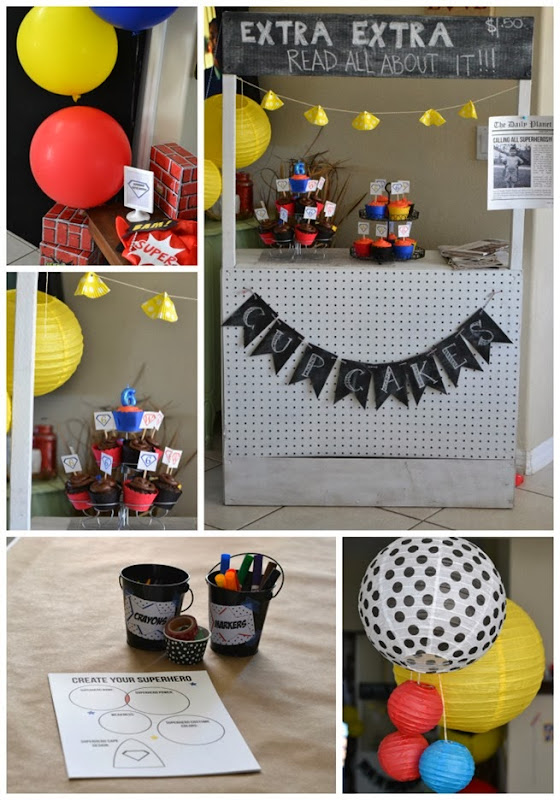 Create Your Own Superhero Party - poofycheeks.com