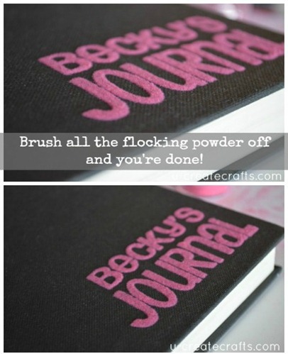 D Personalized Canvas Journal Tutorial