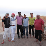 Léquipe du Moonlight, adorables: Yahia, Hani, Omar, les 2 cuisiniers et Hassan