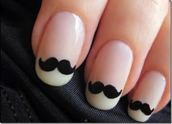 moustache-nails